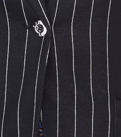 Blazer & Sakko*AjC Blazer Damen Business-Jacke mit Ein-Knopf-Verschluss Blazer Anzug-Jacke 36873246 Schwarz