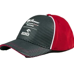 Caps & Mützen*ALFA ROMEO Racing Orlen F1 Saison 2020 Base-Cap Formel 1 Damen und Herren Baumwoll-Cap Roberta Kubicy ARRRTCCPC14 Grau/Rot/Weiß