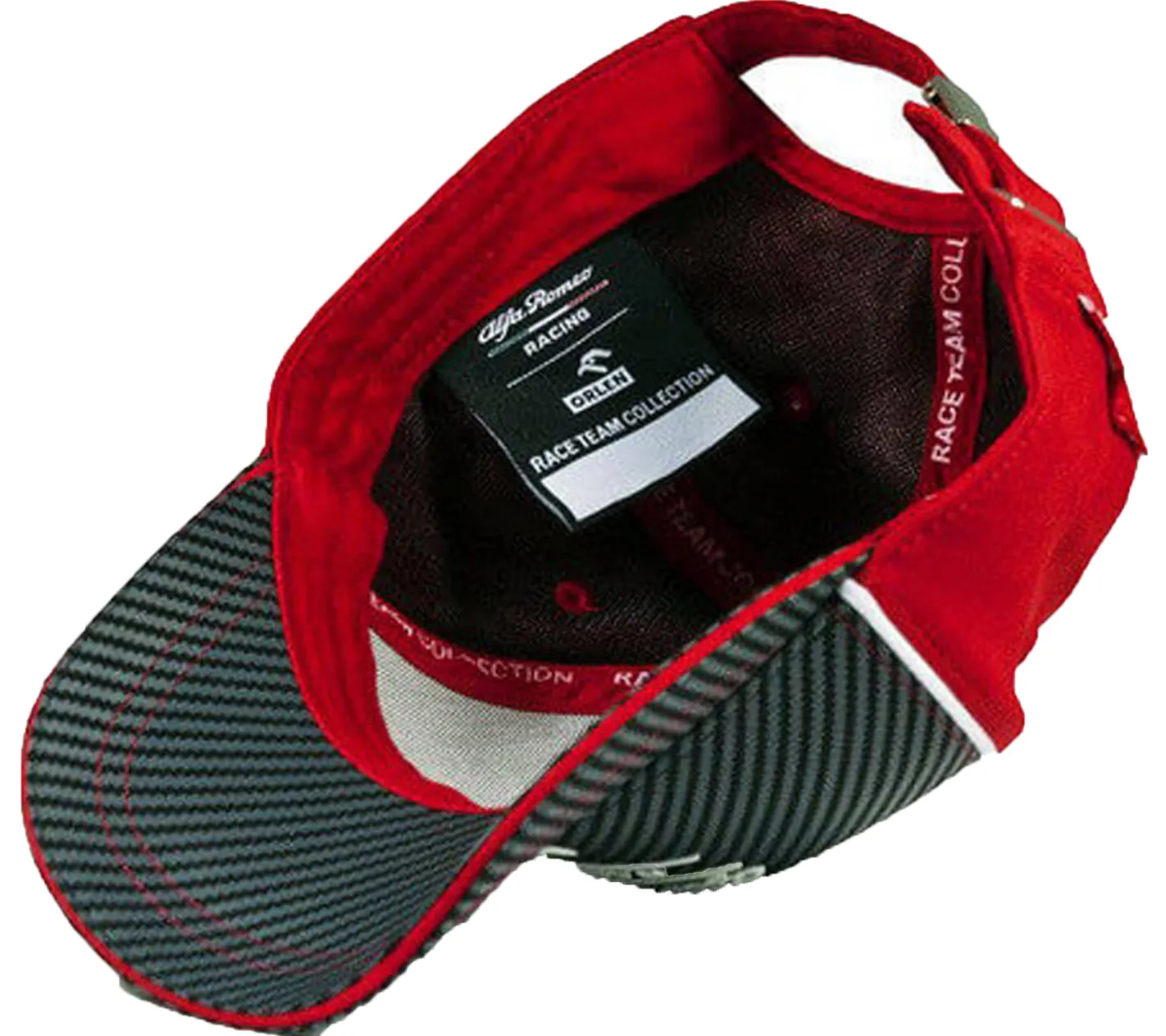 Caps & Mützen*ALFA ROMEO Racing Orlen F1 Saison 2020 Base-Cap Formel 1 Damen und Herren Baumwoll-Cap Roberta Kubicy ARRRTCCPC14 Grau/Rot/Weiß