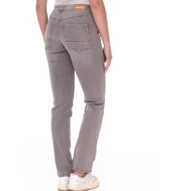 Hosen & Jeans*ALIFE AND KICKIN AileenAK Damen Low Waist-Jeans Straight-Fit Denim-Hose 82277465 Grau