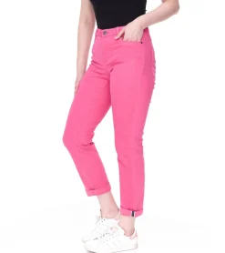Hosen & Jeans*ALIFE AND KICKIN Damen Baumwoll-Hose im 5-Pocket-Style Denim-Hose 51977322 Pink
