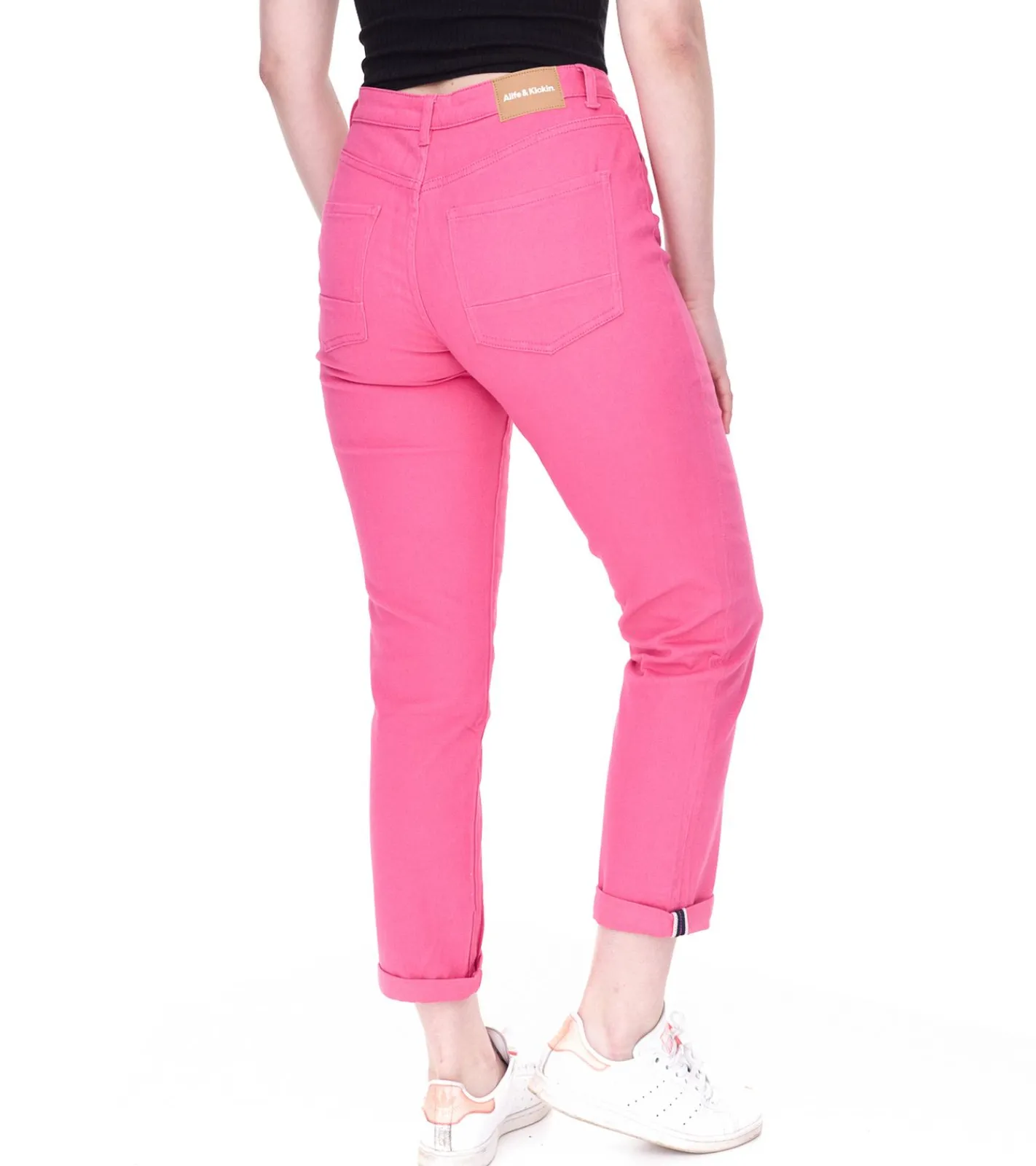 Hosen & Jeans*ALIFE AND KICKIN Damen Baumwoll-Hose im 5-Pocket-Style Denim-Hose 51977322 Pink