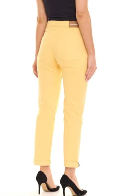 Hosen & Jeans*ALIFE AND KICKIN Damen Baumwoll-Hose im 5-Pocket-Style Denim-Hose 53200642 Gelb