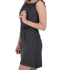 Kleider*ALIFE AND KICKIN MarleneAK Damen Mini-Kleid mit Spaghettiträger Freizeit-Kleid Sommer-Kleid 31457910 Anthrazit