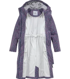 Mäntel & Jacken*ALPENBLITZ Damen Regen-Mantel mit Allover-Möwen-Print Wind-Jacke Outdoor 91928016 Navy