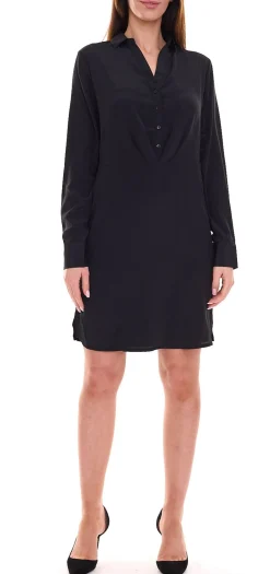 Kleider*Aniston CASUAL Damen Mode-Kleid stylisches Damen Mini-Kleid 34120901 Schwarz
