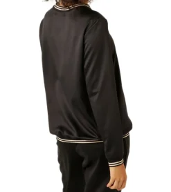 Poloshirts & Blusen*Aniston CASUAL Damen Sommer-Bluse schlichte Schlupf-Bluse Frühlings-Bluse Langarm-Shirt 28657116 Schwarz/Weiß