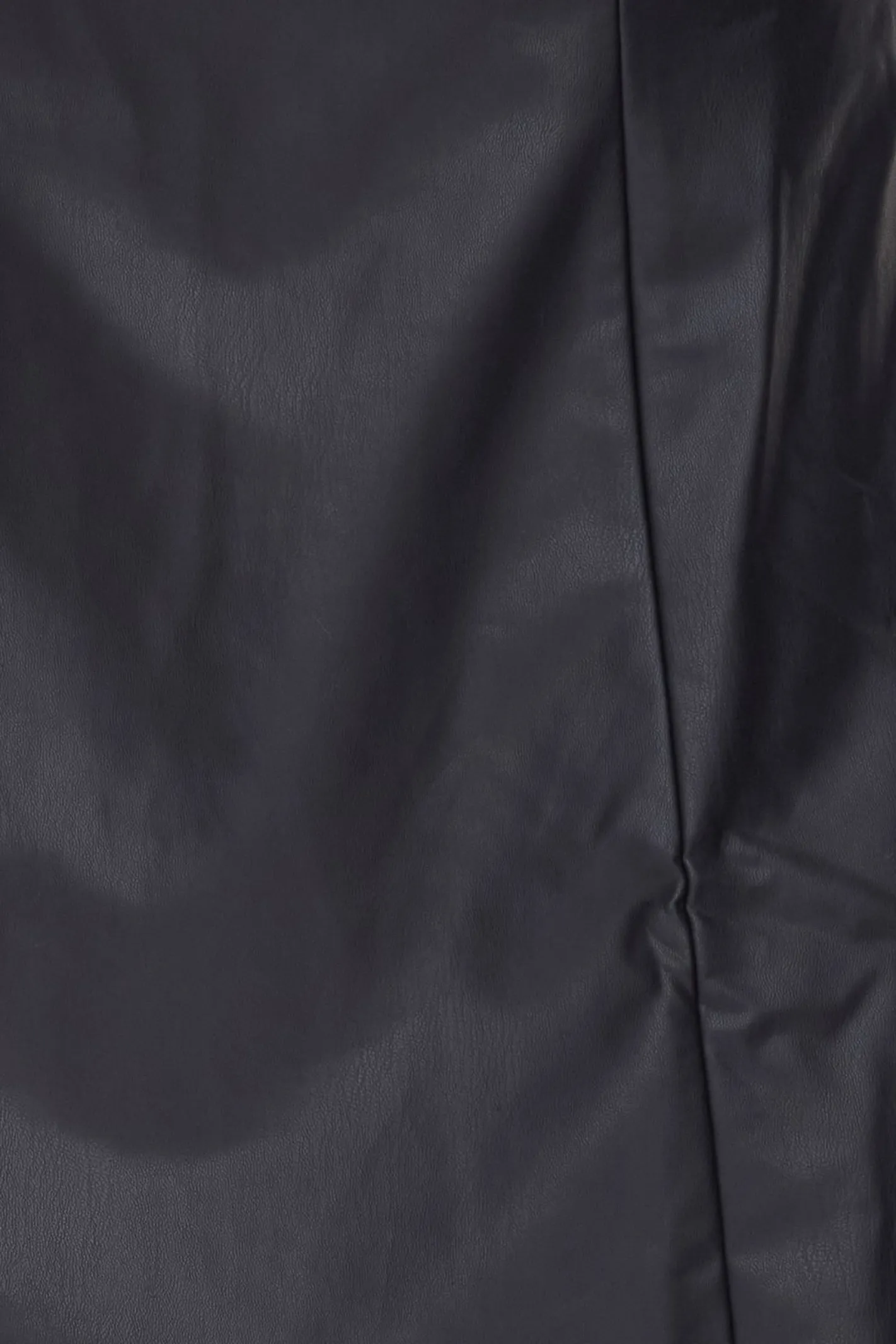 Röcke*Aniston Casuals Damen Mini-Rock Kunstleder-Rock in Glockenform 88871215 Schwarz