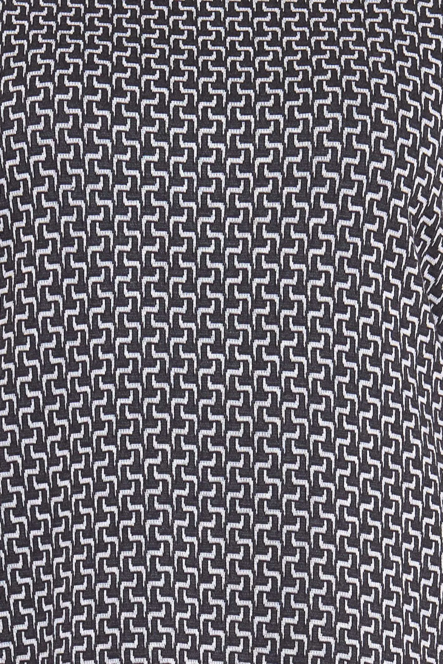 Kleider*Aniston SELECTED Damen Kleid mit Allover-Print Langarm-Kleid 78746568 Schwarz/Weiß