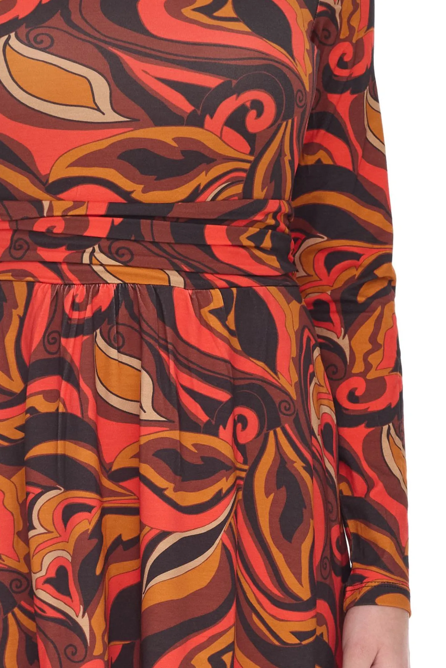 Kleider*Aniston SELECTED Damen Maschenkleid modisches Sommer-Kleid 49498517 Bunt