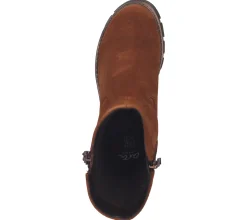 Boots & Stiefel*ara Dover Highsoft Damen Booties Echtleder-Stiefelette mit Wechselfußbett aus Portugal 12-23133-06 Braun