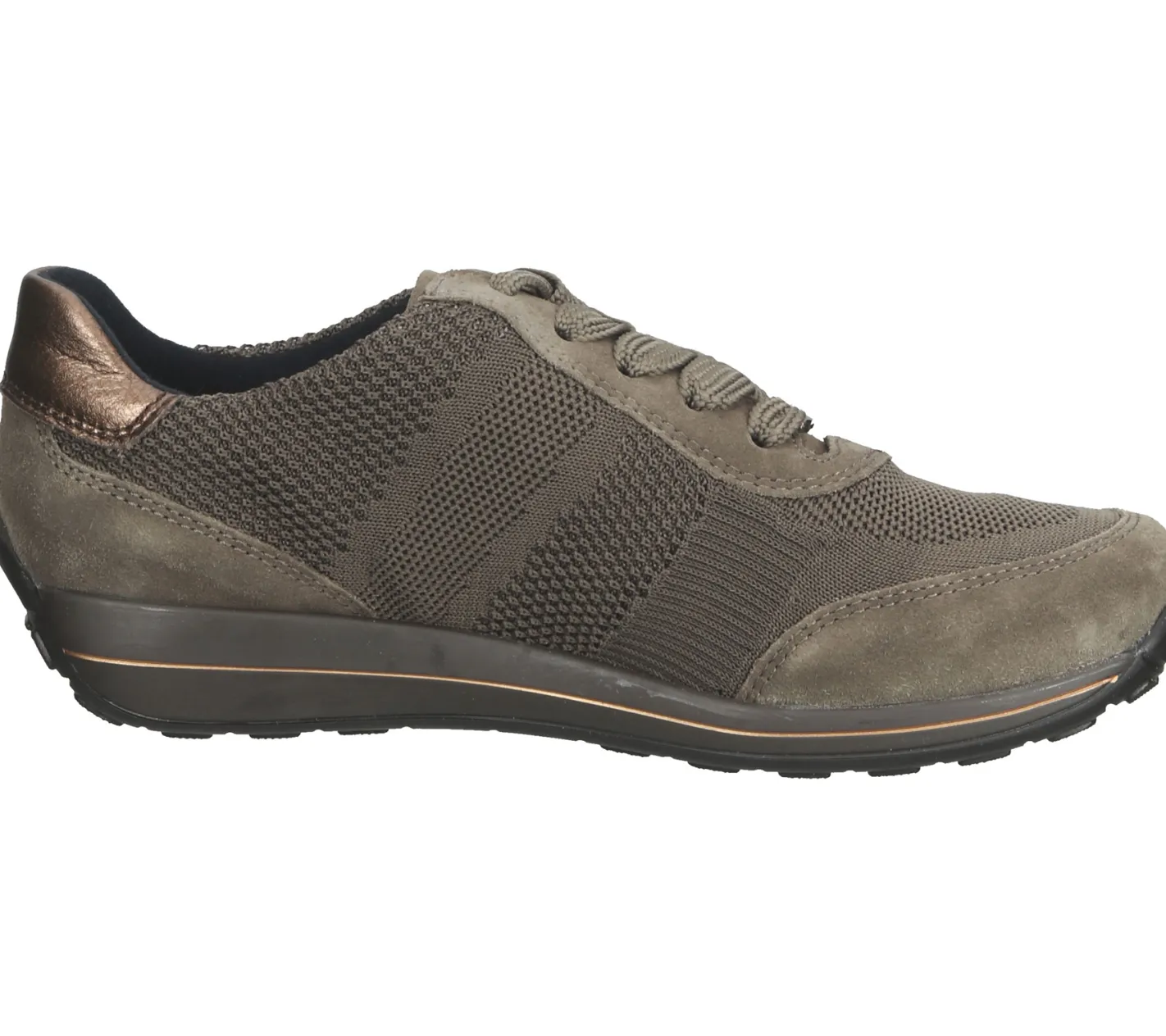Sneaker & Turnschuhe*ara Osaka Highsoft Damen Sneaker Schnürschuhe mit Gore-Tex aus Portugal 12-34598-11 Grün/Braun