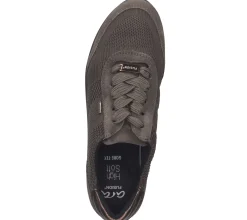 Sneaker & Turnschuhe*ara Osaka Highsoft Damen Sneaker Schnürschuhe mit Gore-Tex aus Portugal 12-34598-11 Grün/Braun