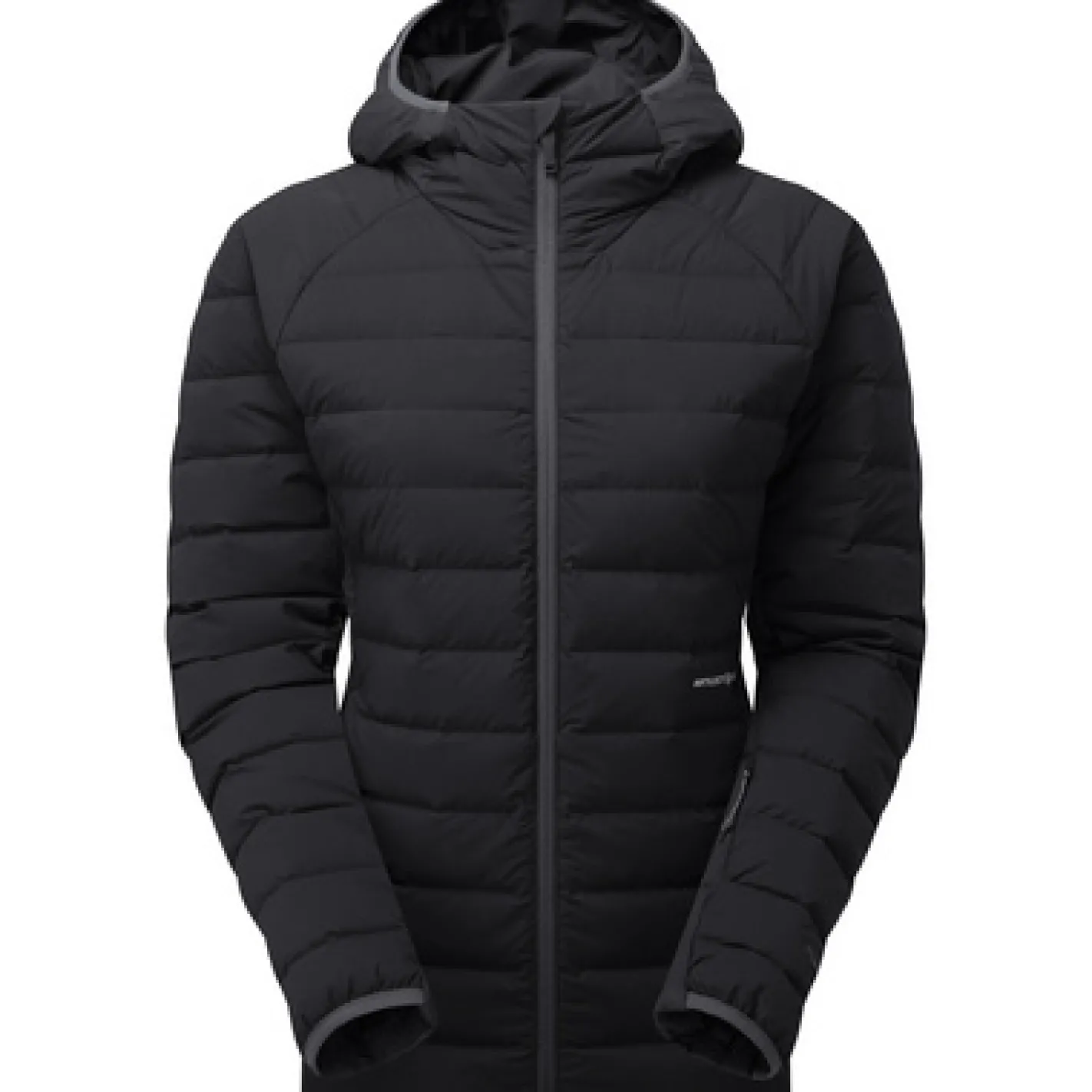 Wintersport|Mäntel & Jacken*Artilect Damen Isolationsjacken Divide Fusion Stretch Hoodie Jacke Schwarz