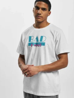 T-Shirts & Tank Tops*BAD+MAD Miami R-Ausschnitt T-Shirt weiß