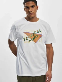 T-Shirts & Tank Tops*BAD+MAD Rio R-Ausschnitt T-Shirt weiß