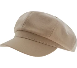 Caps & Mützen*O46 Baker-Boy-Mütze Ballon-Mütze Kopfbedeckung Sommer-Cap Schirm-Mütze 4606M K248137 Braun