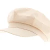 Caps & Mützen*O46 Baker-Boy-Mütze Ballon-Mütze Kopfbedeckung Sommer-Cap Schirm-Mütze 4606M K248137 Beige