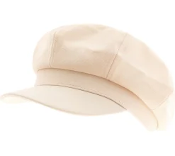 Caps & Mützen*O46 Baker-Boy-Mütze Ballon-Mütze Kopfbedeckung Sommer-Cap Schirm-Mütze 4606M K248137 Beige