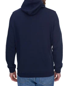 Pullover & Sweater*Ballin Est. 2013 Herren nachhaltiger Hoodie Kapuzen-Pullover mit Logo-Print auf der Front HO-H00050 in Schwarz, Blau oder Navy
