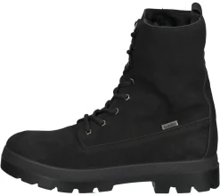 Boots & Stiefel*bama Damen Echtleder-Schuhe wetterfeste Winter-Stiefel mit -tex und Kuschelfutter Schnür-Schuhe oder Grau/Braun Schwarz