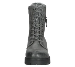 Boots & Stiefel*bama Damen Schuhe bequeme Stiefel mit -tex Schnür-Schuhe 1083103 Grau