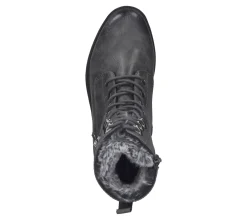 Boots & Stiefel*bama Damen Schuhe bequeme Stiefel mit -tex Schnür-Schuhe 1083103 Grau