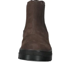 Boots & Stiefel*bama Stiefelette Damen Echtleder-Schuhe Chelsea-Boots wasserabweisend mit -tex 1084988 Dunkelbraun