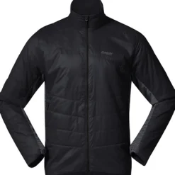 Jacken & Mäntel*Bergans Herren Kunstfaserjacken Rabot V2 Insulated Hybrid Jacke Schwarz