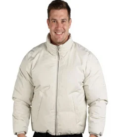 Jacken & Mäntel*BERNER KÜHL Berner Kühl Herren Puffer-Jacke Winter-Jacke mit Stehkragen Outdoor-Jacke Hell-Grau