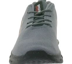 Sneaker & Turnschuhe|Turnschuhe & Sneaker*BEYOND THE RAINBOW Freizeit-Sneaker mit NASA Schriftzug Alltags-Schuhe Turnschuhe GNS-524 Grau/Rot oder Dunkelgrün/Rot