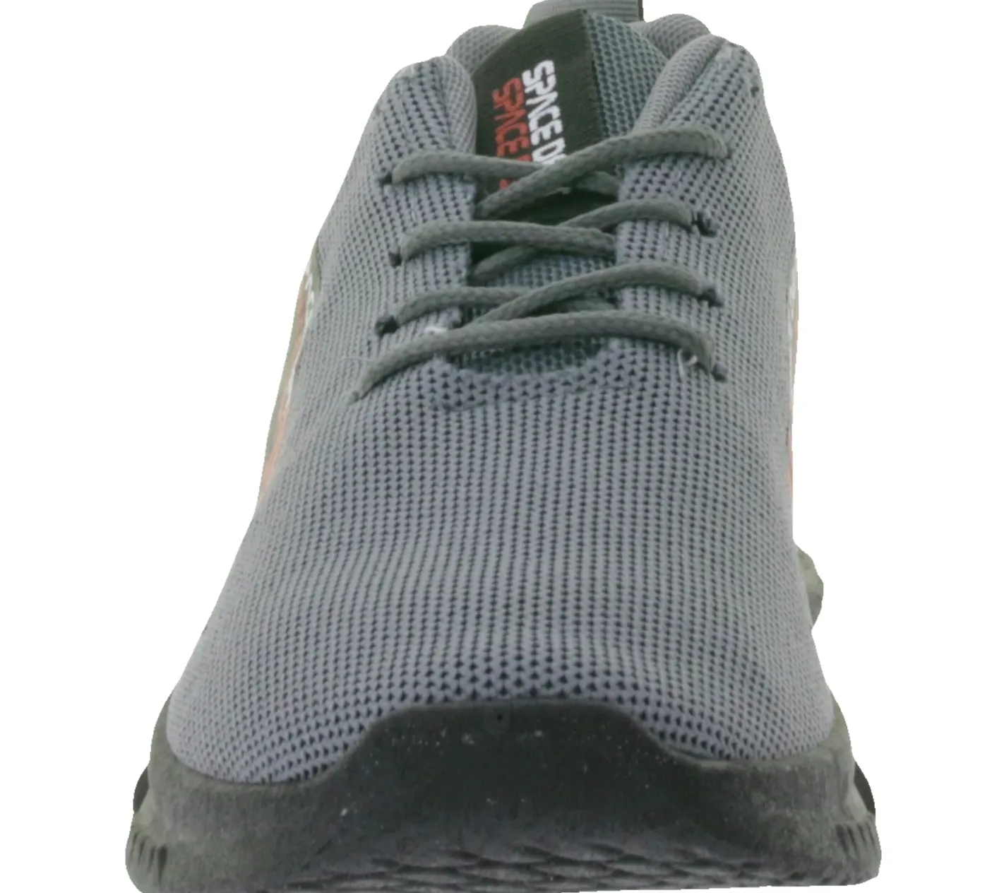 Sneaker & Turnschuhe|Turnschuhe & Sneaker*BEYOND THE RAINBOW Freizeit-Sneaker mit NASA Schriftzug Alltags-Schuhe Turnschuhe GNS-524 Grau/Rot oder Dunkelgrün/Rot