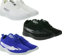 Sneaker & Turnschuhe|Turnschuhe & Sneaker*BEYOND THE RAINBOW Freizeit-Sneaker mit NASA Schriftzug Alltags-Schuhe Turnschuhe GNS-603 , Weiß oder Schwarz Blau