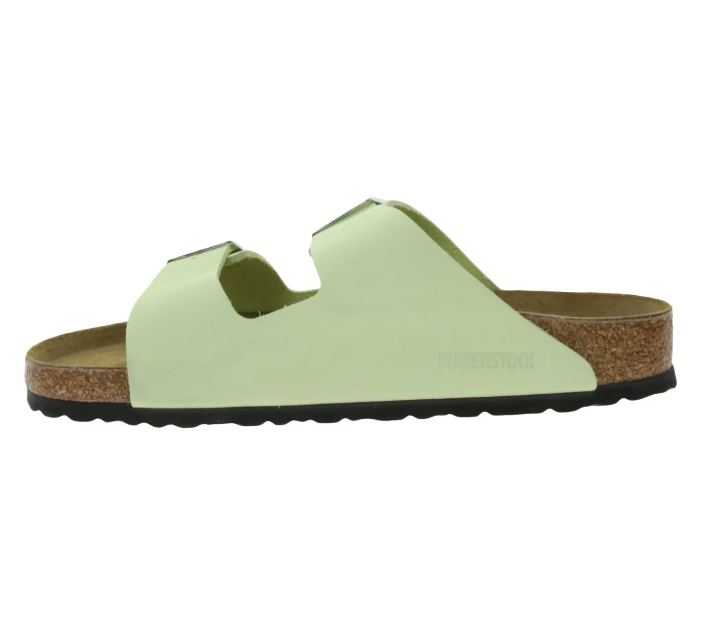 Zehentrenner & Sandalen|Pantoffeln & Hausschuhe*BIRKENSTOCK Arizona Damen Nubukleder-Pantoletten Made in Germany Sommer-Schuhe Normale Weite Sandalen 1026687 Lime