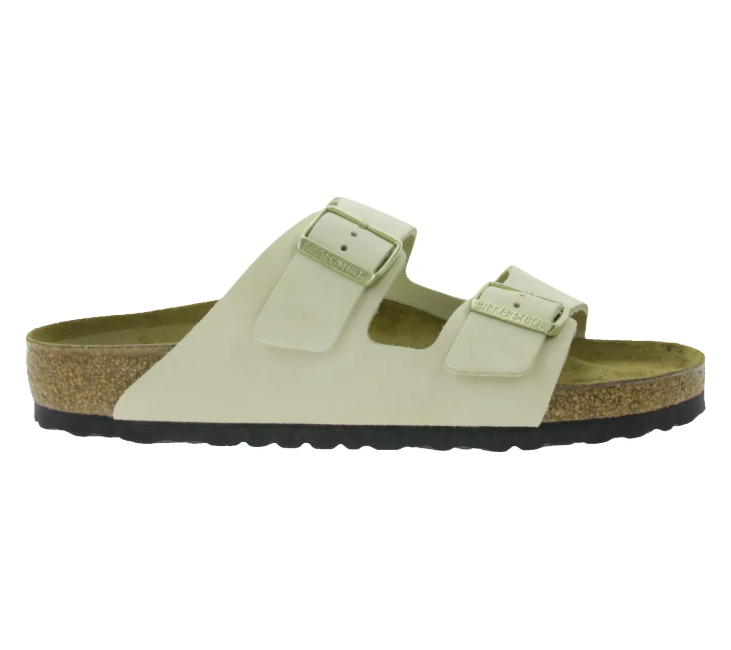 Zehentrenner & Sandalen|Pantoffeln & Hausschuhe*BIRKENSTOCK Arizona Damen moderne Pantoletten Made in Germany Sommer-Schuhe coole Schlappen aus Leder Normale Weite 1026637 Beige