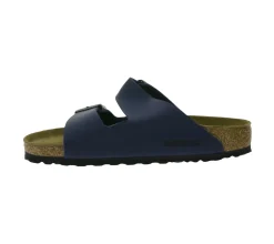 Zehentrenner & Sandalen|Pantoffeln & Hausschuhe*BIRKENSTOCK Arizona Pantoletten Made in Germany normale Breite 0051751 Blau