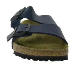 Zehentrenner & Sandalen|Pantoffeln & Hausschuhe*BIRKENSTOCK Arizona Pantoletten Made in Germany normale Breite 0051751 Blau