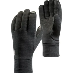Handschuhe & Schals*Black Diamond Damen oder Herren Fingerhandschuhe Midweight Gridtech Handschuhe Schwarz