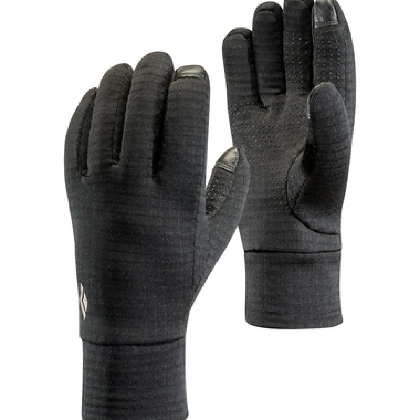 Handschuhe & Schals*Black Diamond Damen oder Herren Fingerhandschuhe Midweight Gridtech Handschuhe Schwarz