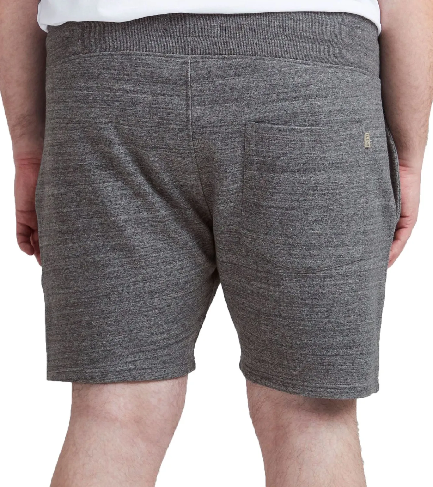 Große Größen|Shorts & Bermudas*BLEND BT Venno Herren Sport- und Freizeit-Bermuda Übergröße bequeme Baumwoll-Sweat-Shorts Große Größen 20714926 ME 200277 Grau