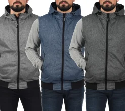 Jacken & Mäntel*BLEND Herren Softshell-Weste Outdoor-Weste in Melange-Optik Nelo 20711506ME Blau