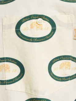 Hemden & Poloshirts*BLKVIS BOC Allover Shirt antikweiß