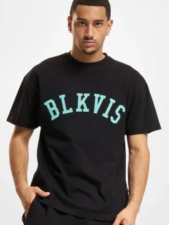 T-Shirts & Tank Tops*BLKVIS Logo T-Shirt schwarz