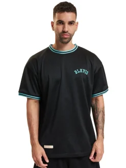 T-Shirts & Tank Tops*BLKVIS Mesh T-Shirt schwarz