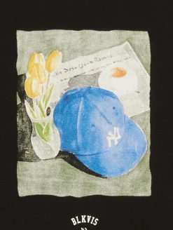 T-Shirts & Tank Tops*BLKVIS NY Sunrise Sips T-Shirts schwarz