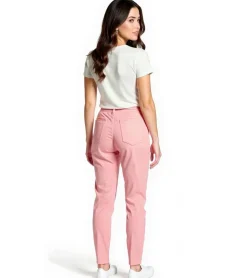 Hosen & Jeans*BOYSEN´S Damen Baumwoll-Hose zeitlose Damen Sommer-Hose 5679 0608 Hellrosa