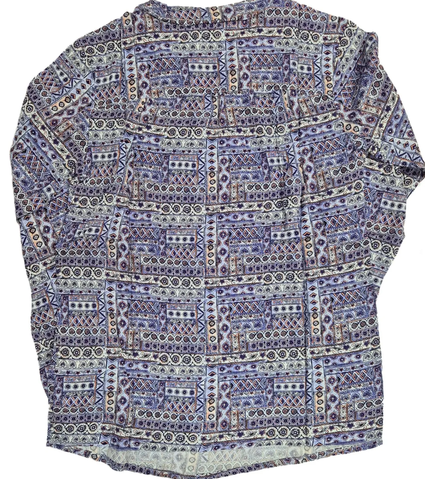 Poloshirts & Blusen|Tops & T-Shirts*BOYSEN´S BOYSEN`S Damen Blusen-Shirt mit V-Ausschnitt Langarm-Shirt Sommer-Tunika 81925947 Bunt