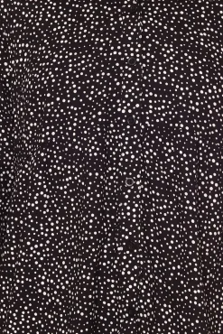 Poloshirts & Blusen*bruno banani Damen Longbluse leicht ausgestellte Sommerbluse 82834058 Schwarz