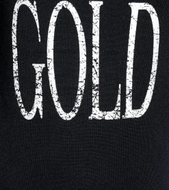 Sweater & Pullover*bruno banani Damen Rundhals-Pullover mit großem Frontprint Feinstrick-Sweater 67912760 Schwarz