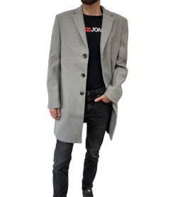 Jacken & Mäntel*bruno banani Herren Frühlings-Mantel schlichter Business-Mantel Basic-Mantel Frühlings-Jacke 50593852 Grau